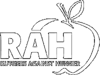 Rutgers Against Hunger logo.