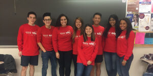 Student-Organized Rutgers Against Hunger members.